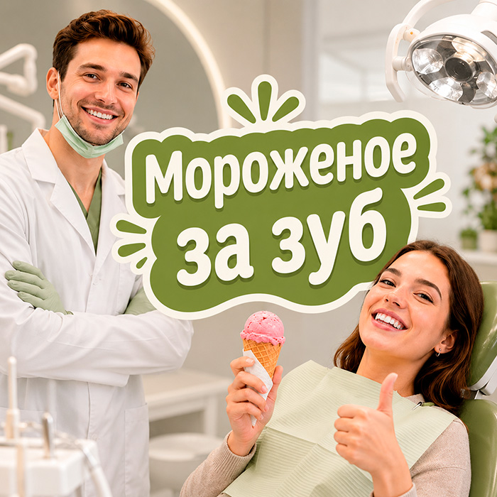 Меняем мороженое на зуб!🍦